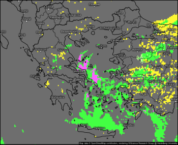 ICON&nbsp;EU maps Greece